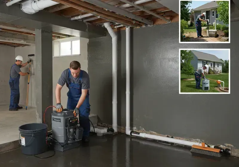 Basement Waterproofing and Flood Prevention process in Sebring, OH